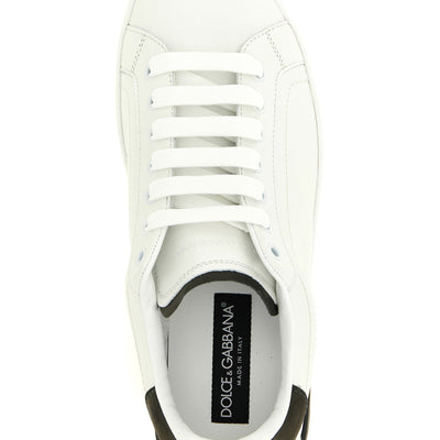 Dolce & Gabbana Portofino Leather Sneakers