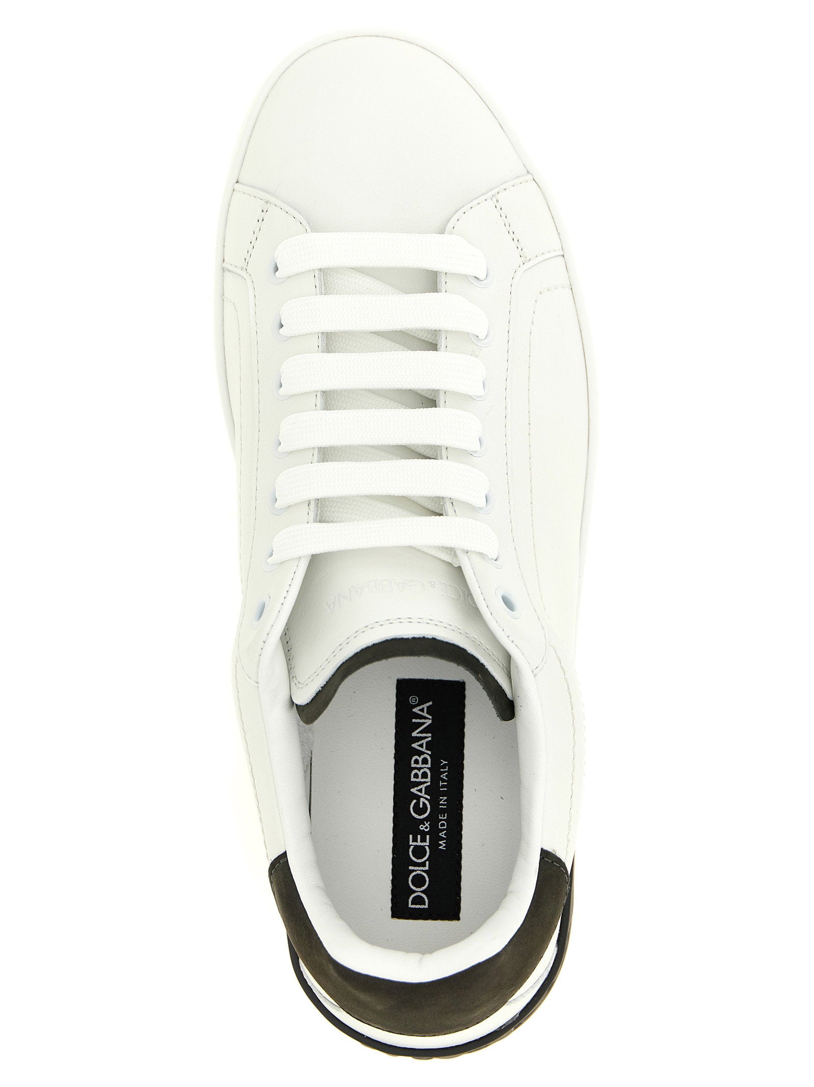 Dolce & Gabbana Portofino Leather Sneakers