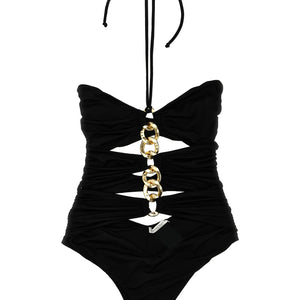 Elisabetta Franchi Chain One-piece Swimsuit