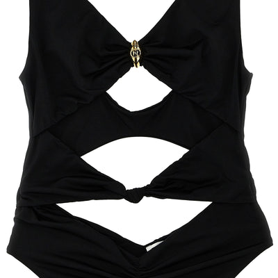 Elisabetta Franchi Knot One-piece Swimsuit