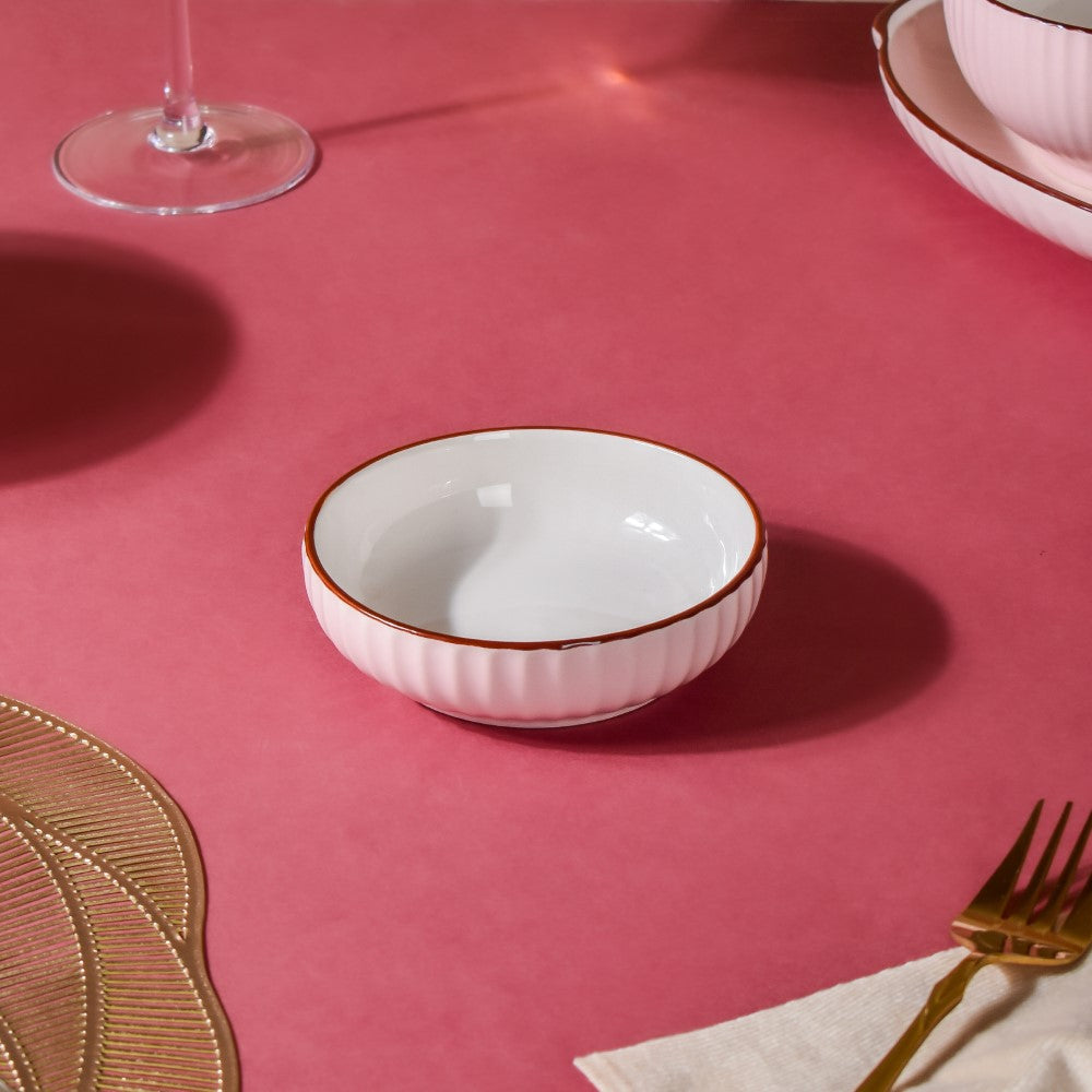 Dune Dessert Plate Pink