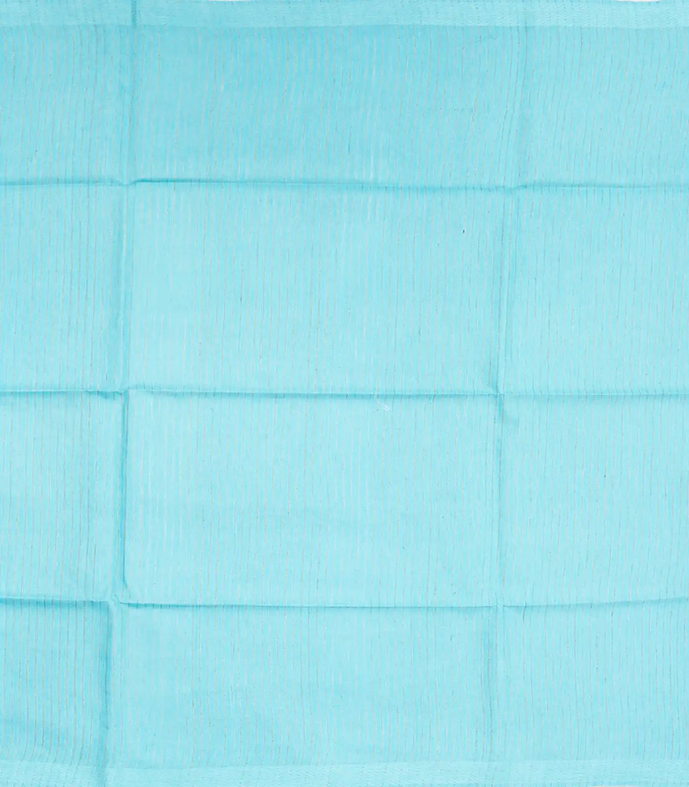 Yellow Handloom Tussar Silk Saree With Chevron Motifs In Border-Yellow