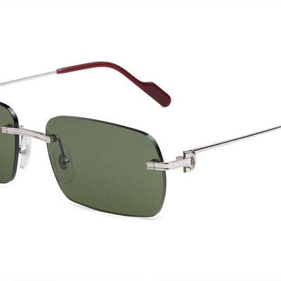 CARTIER CT0012CS  027 0001 Rimless 57 140 Metal SUNGLASSES
