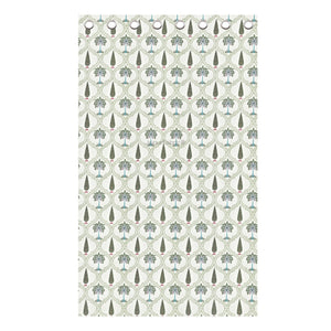 Hand Block Printroots Printed Curtains with Intricate Floral Designs