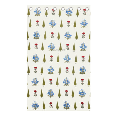 Elite Furnishing Jaipur Mela Hand Block Printed Cotton Curtains