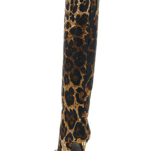 Dolce & Gabbana Leo Jacquard Boots