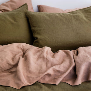 European Flax Linen Flat Sheet by Cultiver