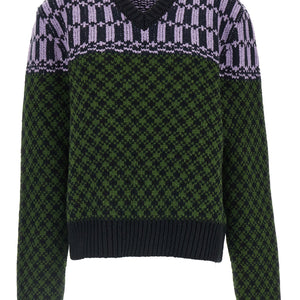Marni Sweater With Geometric Pattern