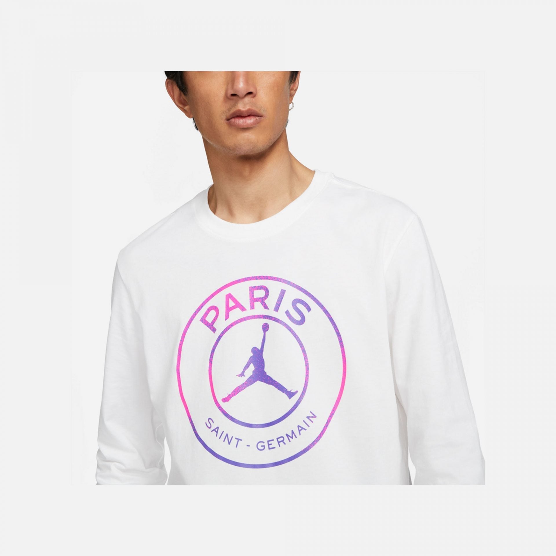 Nike | PSG LONG SLEEVE T-SHIRT WHITE
