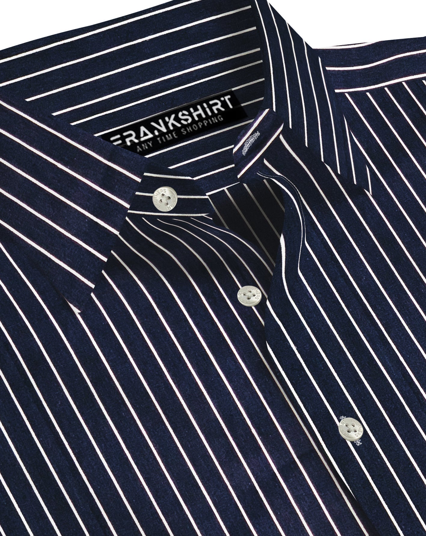 Pack of 2 Cotton Shirt for Man (Black White with Lemon)