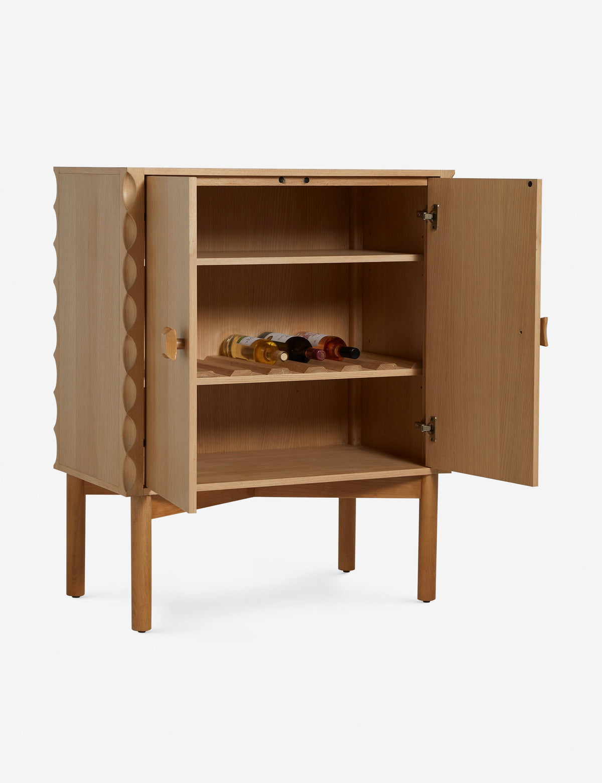Open Box: Cami Bar Cabinet, Natural by Eny Lee Parker