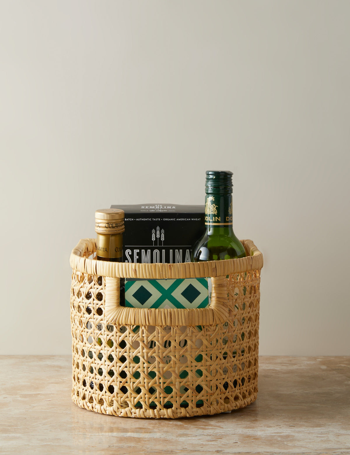 Cane Basket by Sarah Sherman Samuel