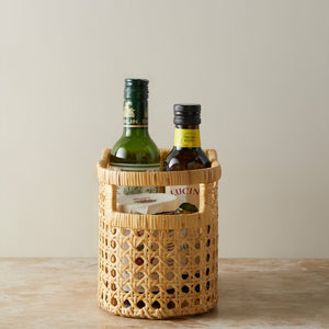 Cane Basket by Sarah Sherman Samuel