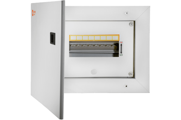 Horizontal Double Door TPN 12 Way Distribution Board