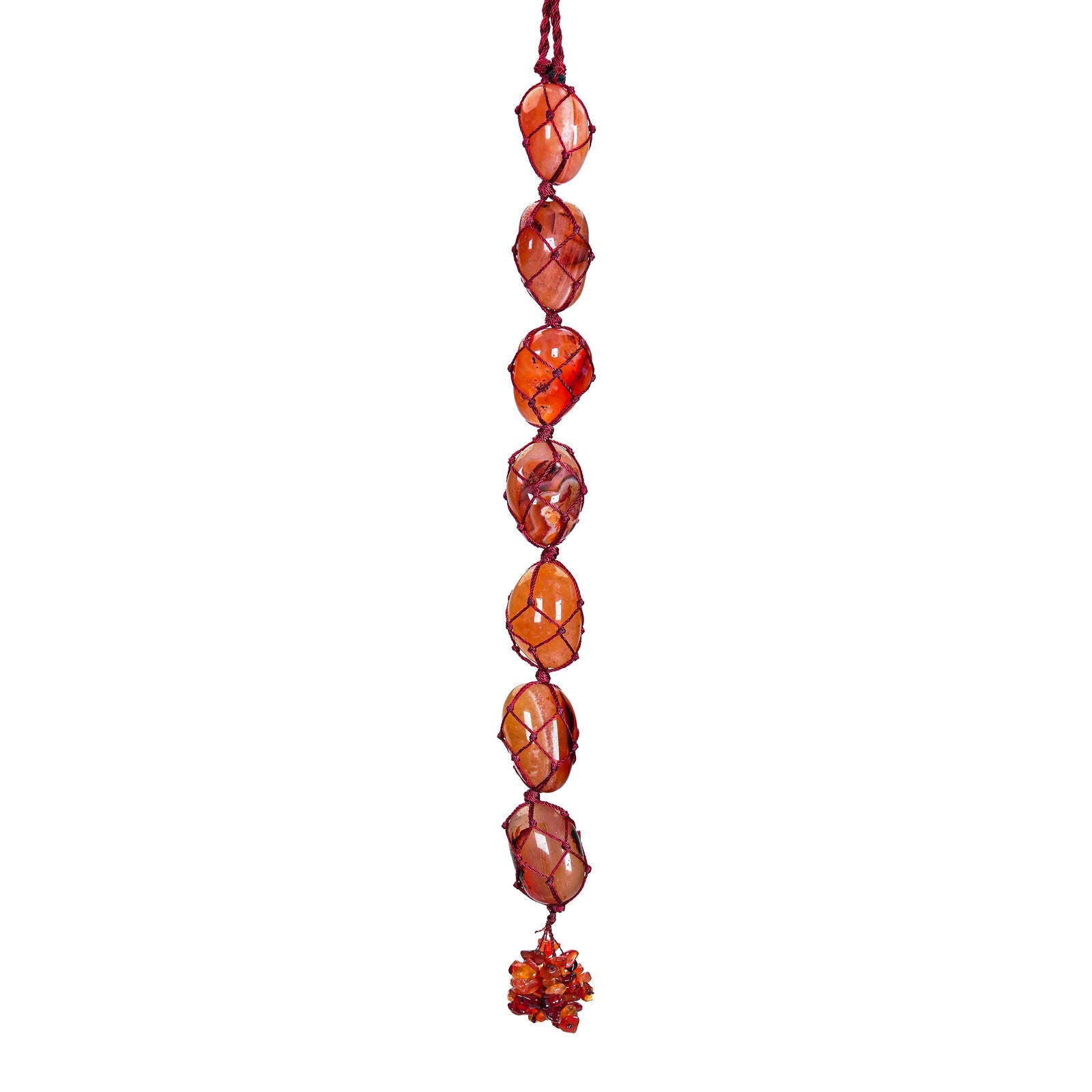 Carneline Tumbled Hanging