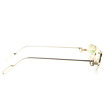 Cartier Eyewear Custom CT01130 C De Cartier Rimless Sunglasses