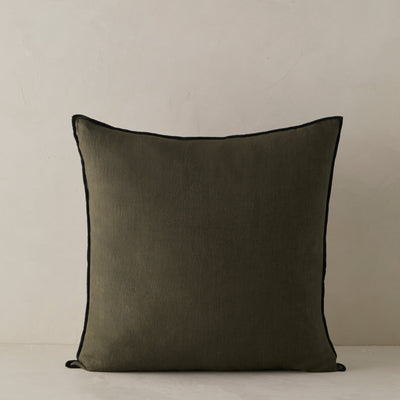 Carys Contrast Linen Pillow