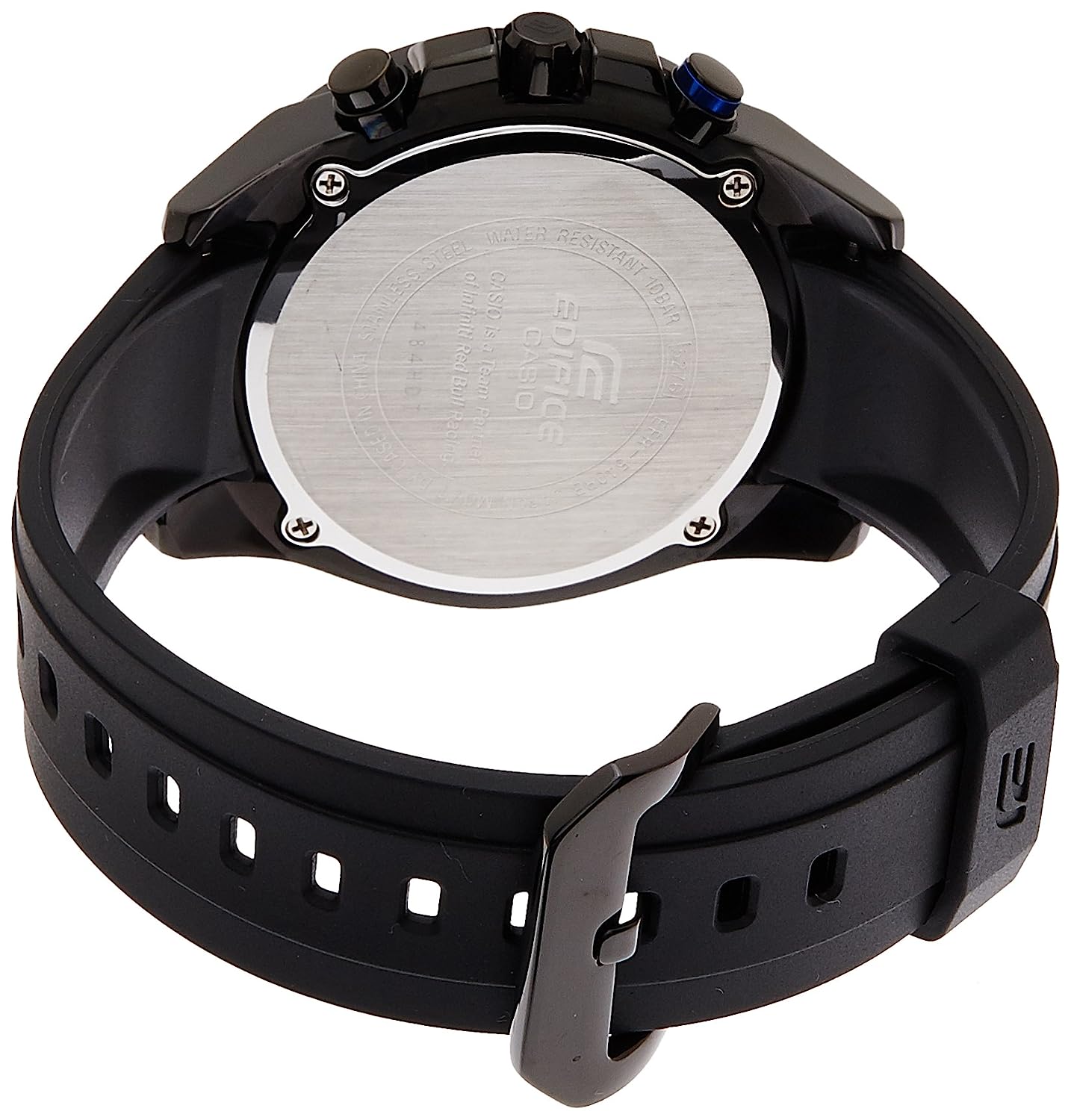 Casio Edifice  Black & Gold Dial Men 48.1mm