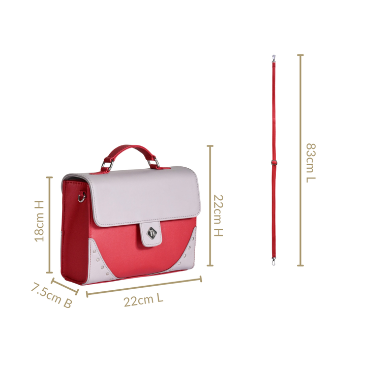 Celestia Satchel With Detachable Strap