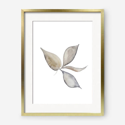Faded Leaves Print by Céline Nordenhed