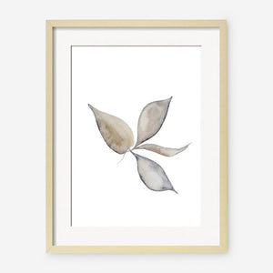 Faded Leaves Print by Céline Nordenhed