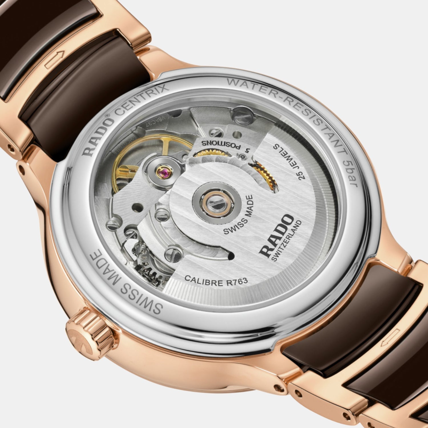 Centrix Women Automatic Brown Dial Analog Ceramic Watch R30037732