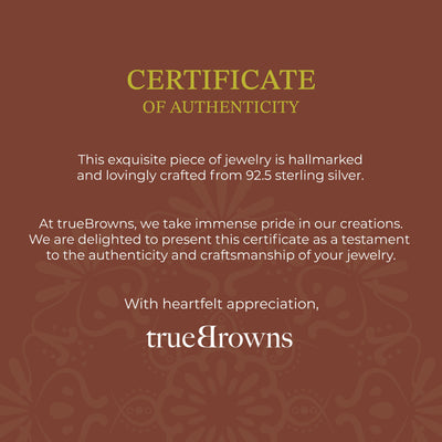 trueBrowns Men 925 Sterling Silver Auspicious Om 22k Gold Micron Plated Bracelet