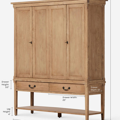 Chaperal Double Cabinet