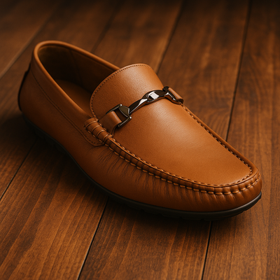 Egoss Leather Loafers Shoes For Men