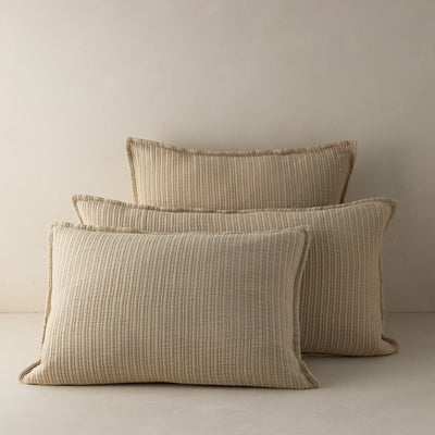 Chatham Cotton Matelasse Euro Sham by Pom Pom at Home