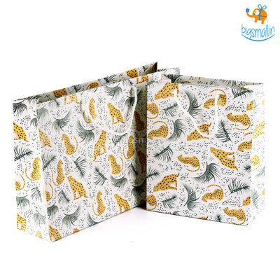 Cheetah Printed Gift Bags