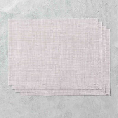 Mini Basketweave Rectangle Placemat (Set of 4) by Chilewich