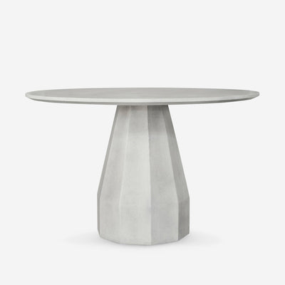 Chrysanthe Indoor / Outdoor Round Dining Table