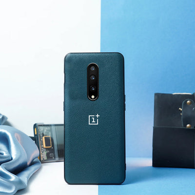 OnePlus 8 Classic Leather Texture Logo Case