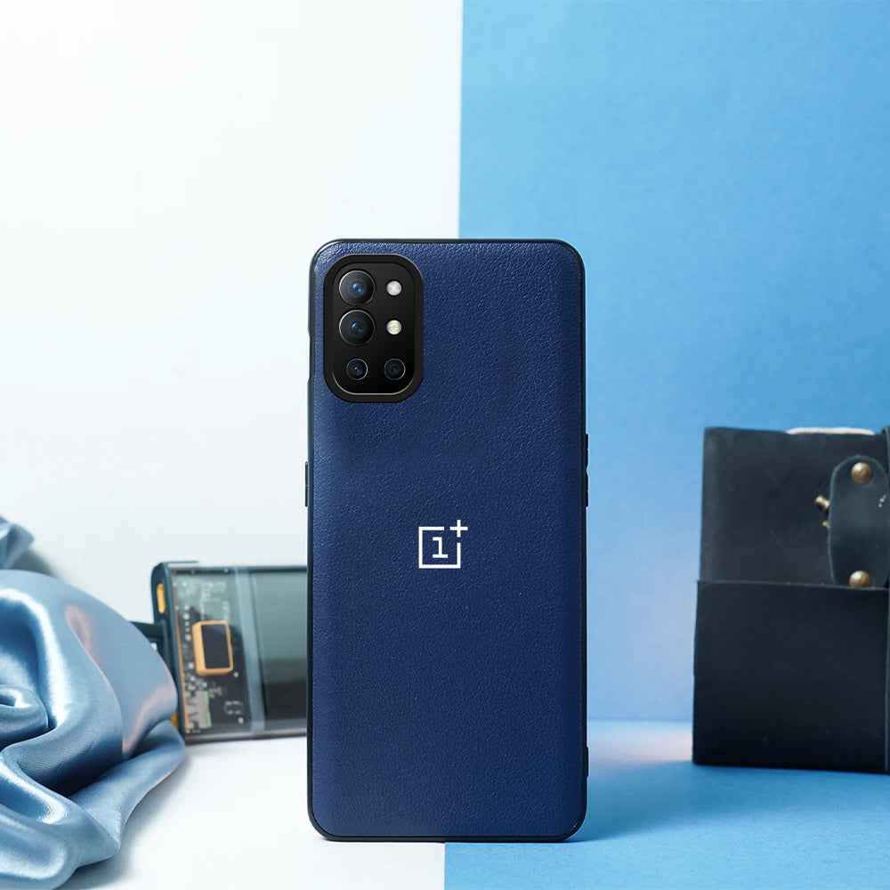 OnePlus 9 Series Classic Leather Texture Logo Case