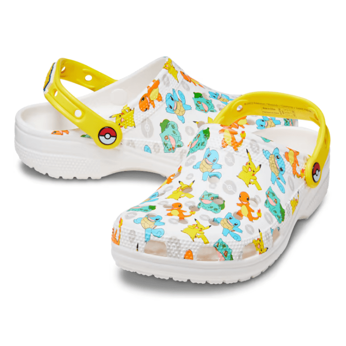 Crocs Classic Clog Pokemon White (TD)