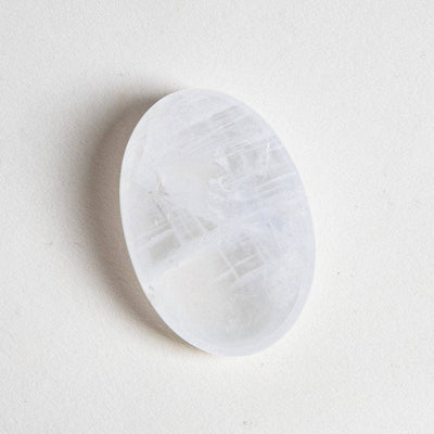 Clear Quartz Palm Stone