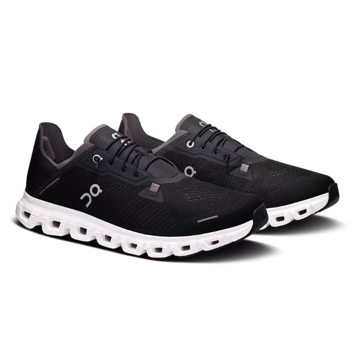 On Running Cloud 6 Coast Black White