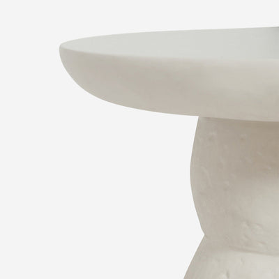 Clouded Round Side Table by Sarah Sherman Samuel