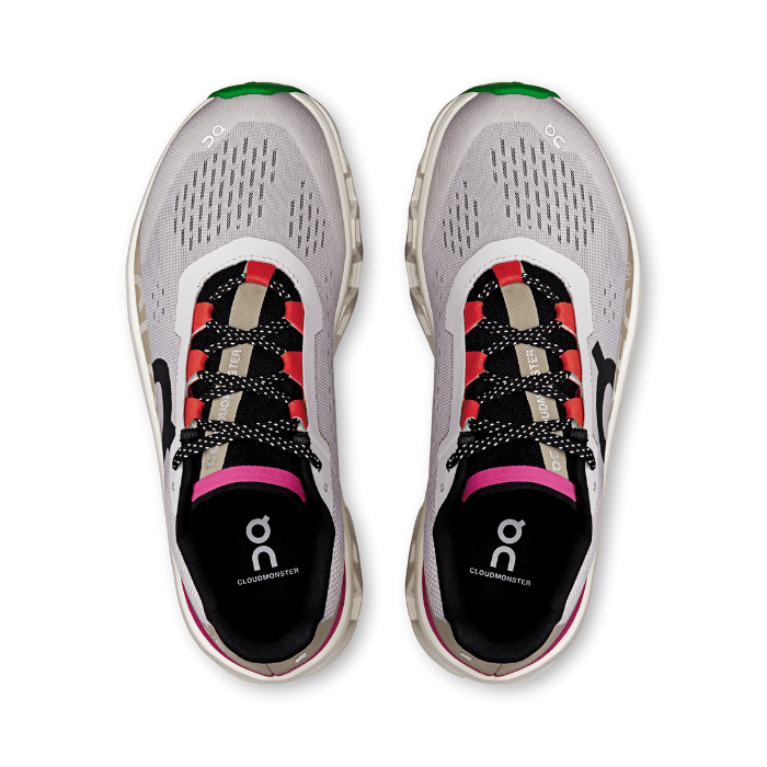 On Running Cloudmonster Womens Silver Ivory