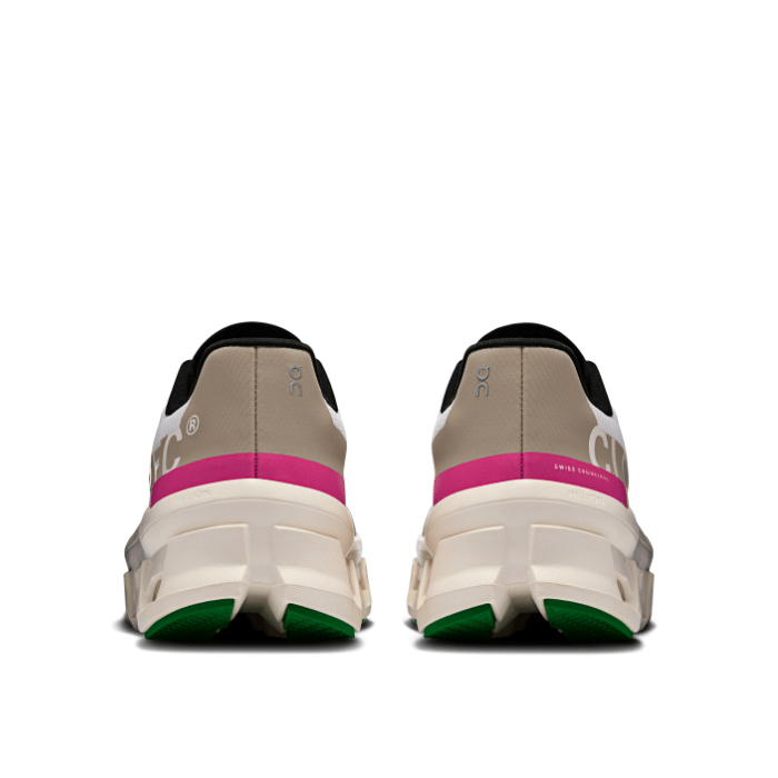 On Running Cloudmonster Womens Silver Ivory
