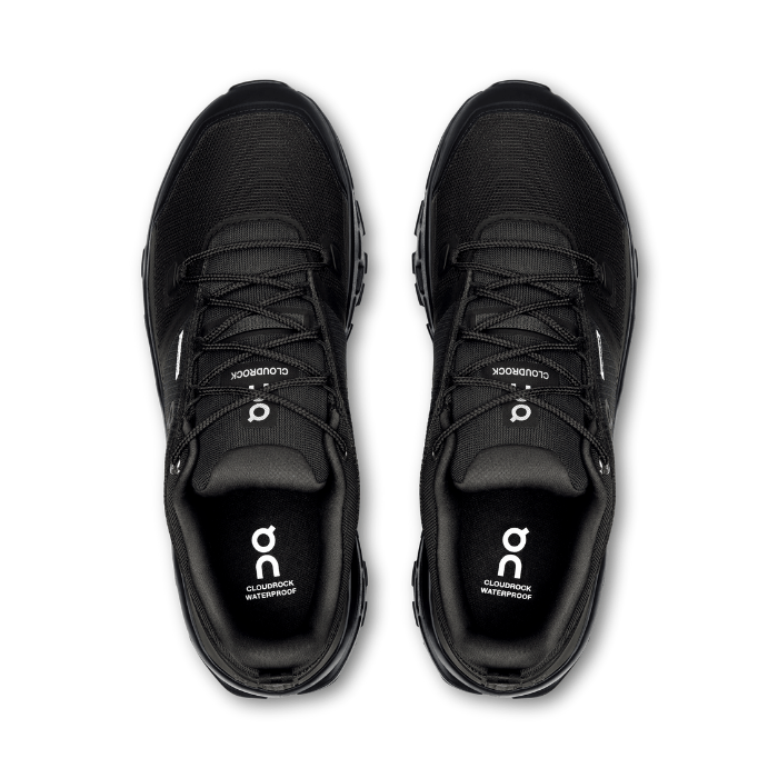 On Running Cloudrock Low Waterproof Black