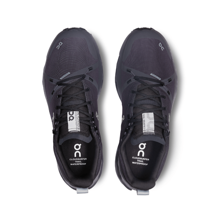 On Running Cloudsurfer Trail Waterproof Black Ecilipse