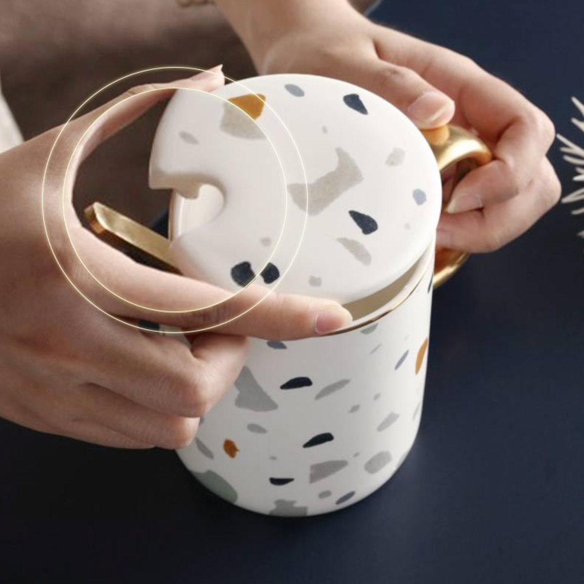 Coffee Mug with Lid