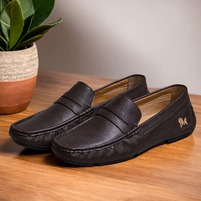 Dress Loafers : Brown
