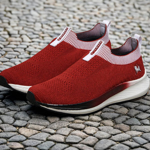 Grip Fit Slip Ons : Maroon