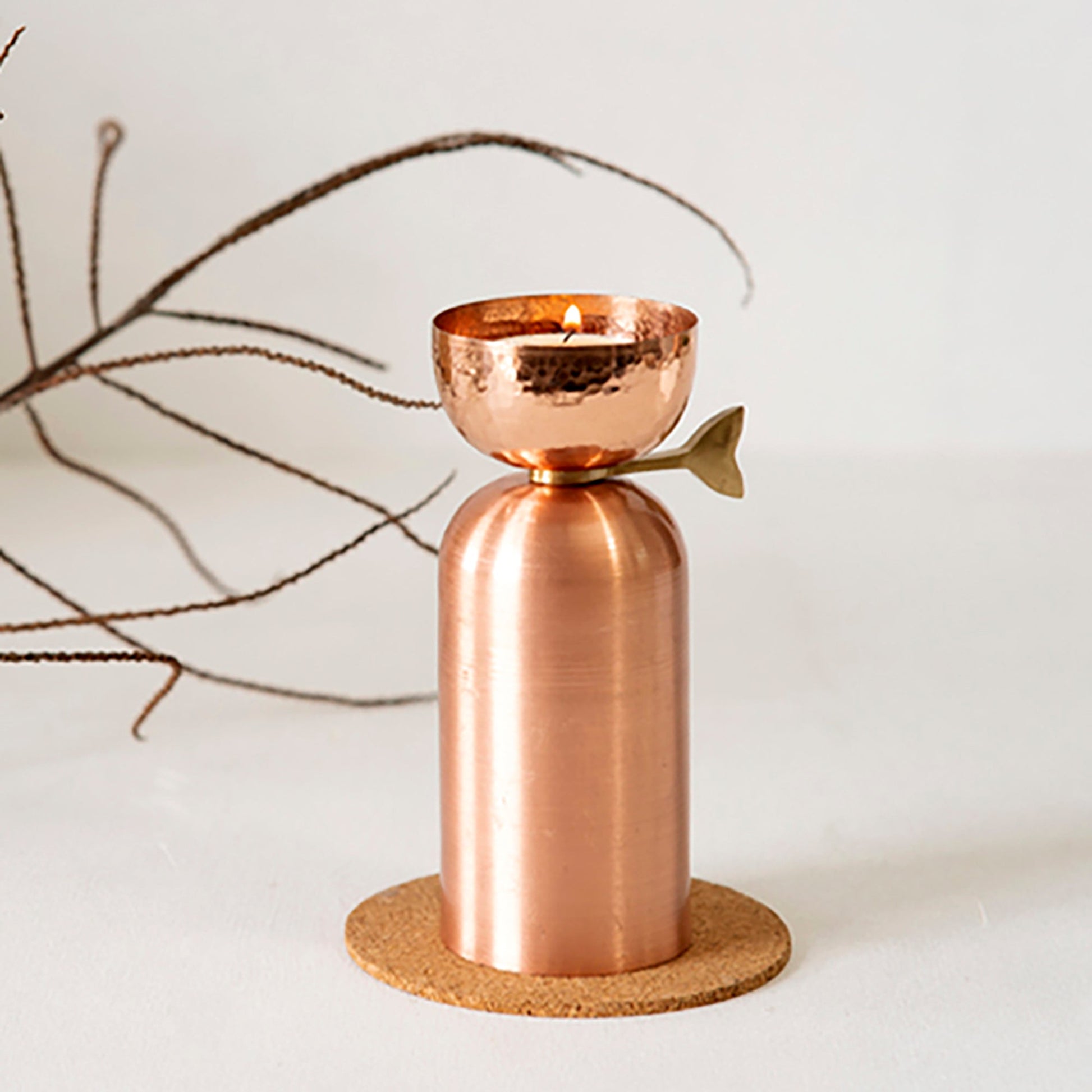 Aura Tall Tea Light Holder