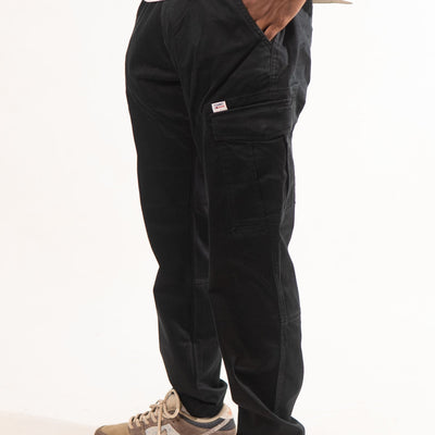 Tommy Hilfiger black cargo pants