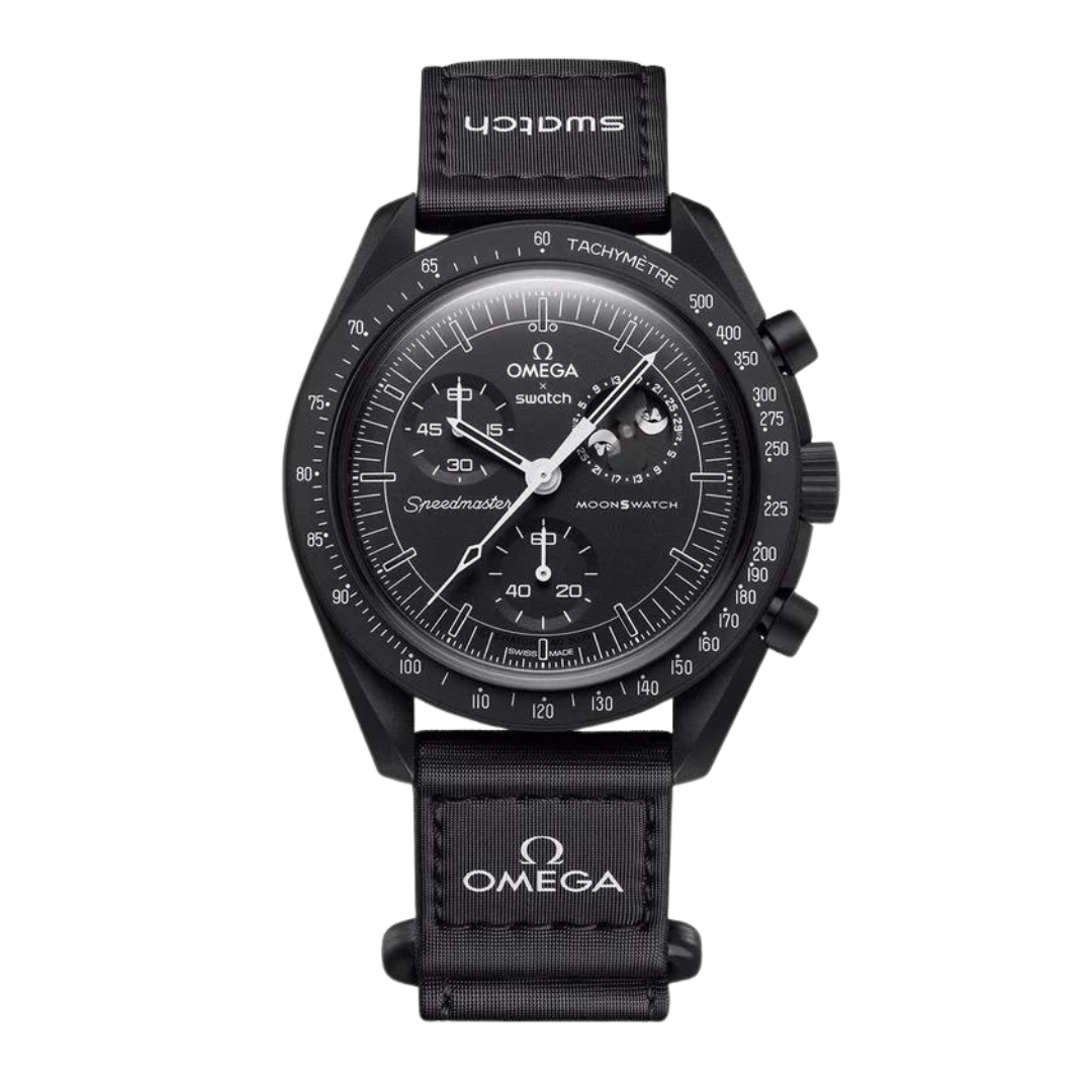 Swatch x Omega Mission To The Moonphase ‘Snoopy’  New Moon