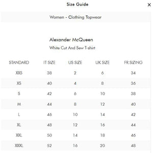 Alexender McQueen White T-Shirt